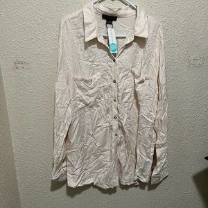 Sanctuary Women's Button Down Top Size XXL NWT